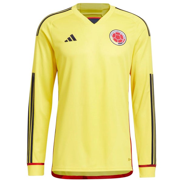 Authentic Camiseta Colombia 1ª ML 2022-2023 Amarillo